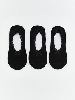 Dantel Detayl? Kad?n Babet ?orap 3l?