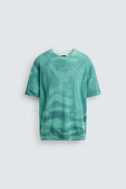 GRAPHIC PRINT KNIT T-SHIRT  OTIS KWAME KYE QUAICOE - Zara фото 15