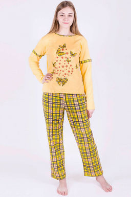 Арт. 4428 Пижама с брюками 54-60 (4 шт) Цвет:ассорти
