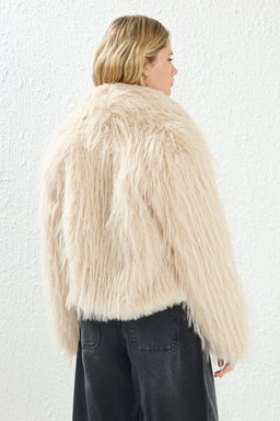 Bej Regular Kal?p Kurk Mont TWOAW25MO00313 - Trendyolmilla фото 5