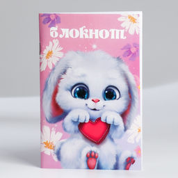 Блокнот А6, 32 л С 8 Марта. Животные Набор из 4 шт. в пакете