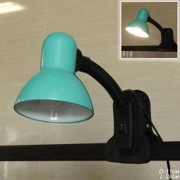 Светильник настольный на прищепке зеленый / 108BXIAO-3 / Ex27 /уп 70/