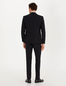 Черный костюм узкого кроя - Cacharel фото 11