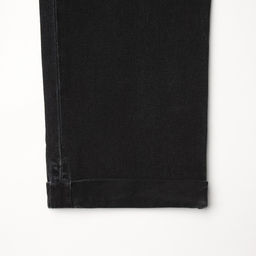 Джинсы женские бойфренды MINAKU SELVEDGE denim, размер 46, чёрные