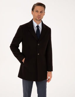 Kahverengi Ex. Slim Fit Y_n Kar___ml_ Ka_e Kaban