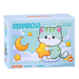 Конструктор "Звёздная кошка" (460 дет.) в коробке