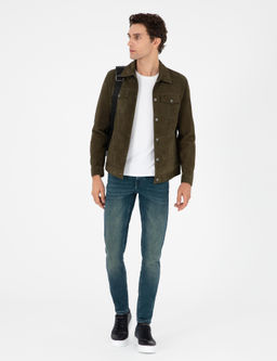 Джинсовые брюки узкого кроя Petrol