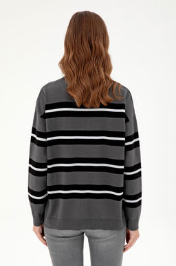 Женский свитер антрацитового цвета Неожиданная скидка в корзине - U.s. polo assn фото 5