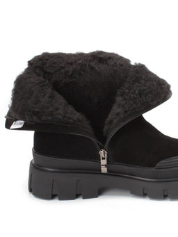 04-296-1M BLACK Ботинки зимние женские - No name фото 34