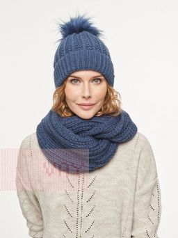 Комплект (шапка, снуд) 202-8704