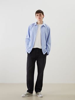 Baggy Fit Erkek Jean Pantolon