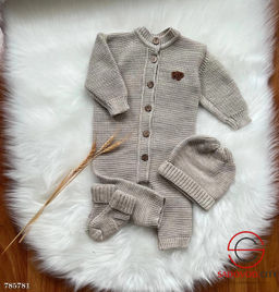 Костюм для малышей вязанный тройка - Bruno фото 3