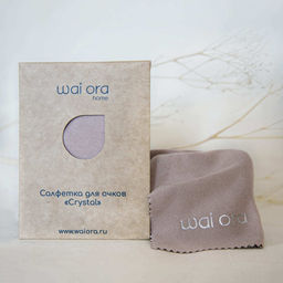 Салфетка для очков Crystal (Песочный) - Wai ora фото 6