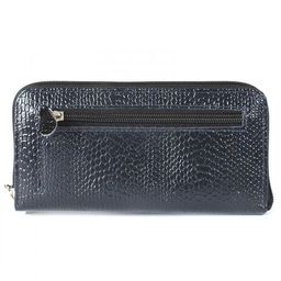 Портмоне женское Croco-ПР-951 натуральная кожа 3 отд, 11 карм, синий змея (202) 208538  фото 2