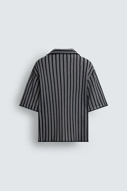 STRIPED JACQUARD SHIRT - Zara фото 8