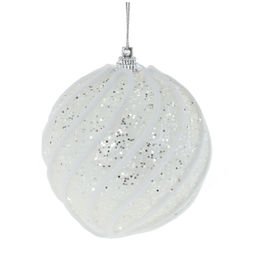 Набор из 3шт Украшение новогоднее "Шар", D 8 см, L23,5 W8 H8 см