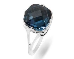 Кольцо из серебра лондон топаз кварц, Фурианте