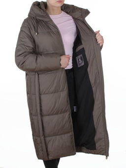 8891 SWAMP Пальто зимнее женское (200 гр. холлофайбер)
