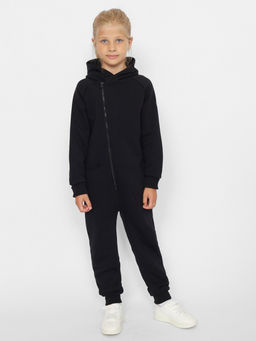 CRB wear/CWJG 90224-22 Комбинезон для девочки,черный/Ex.Cherubino