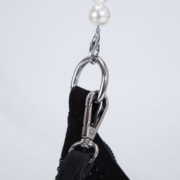 Сумка-багет на молнии, цвет чёрный - Simaland фото 5