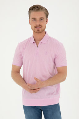 U. S. Polo Assn / Мужская розовая футболка - U.s. polo assn фото 9