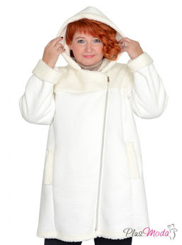 Жакет-дубленка Модель №1384 размеры 44-84 - Plusmoda фото 18