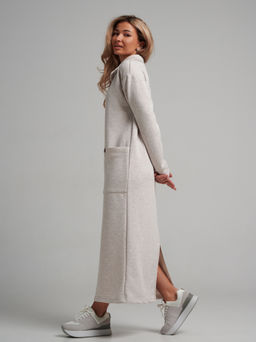 978 Платье "Меланж/капучино"