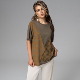 Футболка свободной посадки, Грань опасности (фэшн) - Charutti фото 8