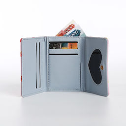 Кошелёк детский на кнопке, цвет розовый - Simaland фото 5