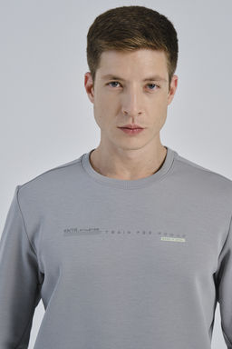 Свитшот Серо-зеленый - Anta фото 3