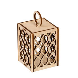 Заготовка для декорирования Mr. Carving КЛ-19 Заготовка Фонарик фанера 6 х 6 х 8 см 01