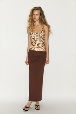 POLYAMIDE STRAPPY BODYSUIT - Zara фото 26