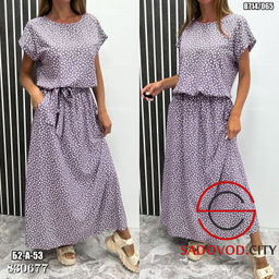 Платье женское из хлопка