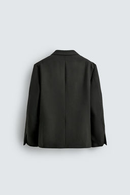 100% WOOL LIMITED EDITION SUIT BLAZER - Zara фото 8