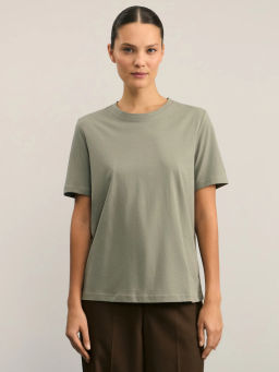 Базовая футболка из хлопка / Zarina  фото 3