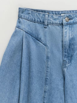 Джинсы ultra wide leg с высокой посадкой / Zarina  фото 9