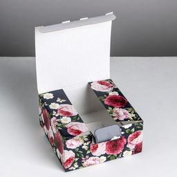 Цена за 2 шт. Коробка‒пенал, упаковка подарочная, «Present», 15×15×7 см