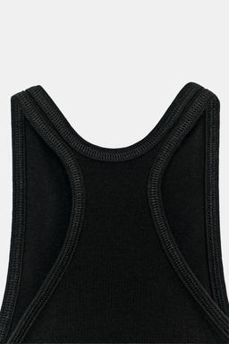 TOP HALTER ALGOD?N / Negro - Zara фото 8