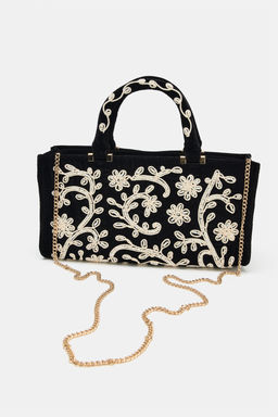 EMBROIDERED CITY BAG - Zara фото 3