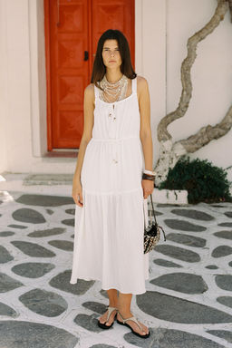 PANELLED MIDI DRESS - Zara фото 10