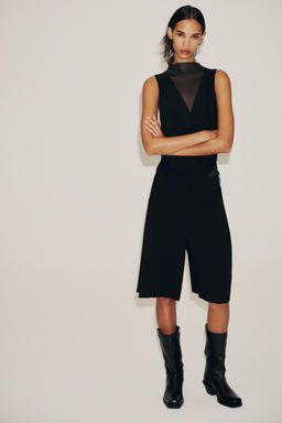 COMBINED TULLE BODYSUIT