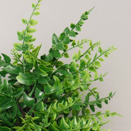 Искусственный цветок в горшке Нефролепис, 9?30 см