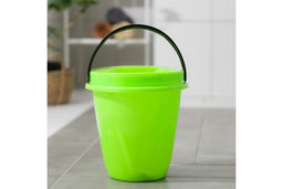 Ведро Лайт 5л с крышкой арт. РД 10033063, 10033075, 10033050 РАДИАН