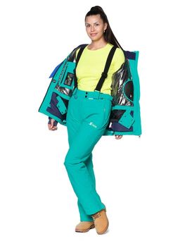 Костюм B-8777 Джинсовый - Snow headquarter фото 16