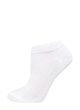 Цена за 2 пары Носки короткие Conte Elegant, белый фото 2