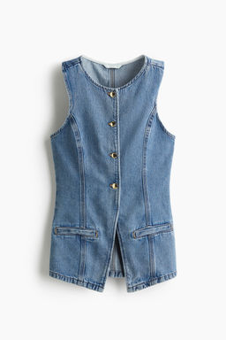 Chaleco sastre en denim