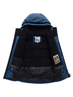 Горнолыжный костюм зимний для мальчика темно-синего цвета 9517TS