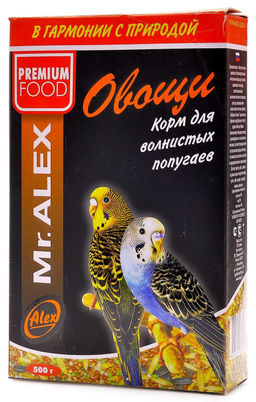 Корм для попугаев "Овощи"