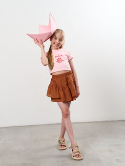 Юбка-шорты Корица 7+ - Bungly фото 7