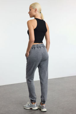 Antrasit Y?kamal? Nervurlu Basic Jogger Kal?n Ici Polarl? Orme Esofman Alt? Pantolon TWOAW25EA00043 - Trendyolmilla фото 5